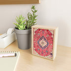 Tabriz Antique Persian Rug Print Mini Art Print Gallery Image 2