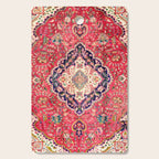 Tabriz Antique Persian Rug Print Cutting Board Gallery Image 1