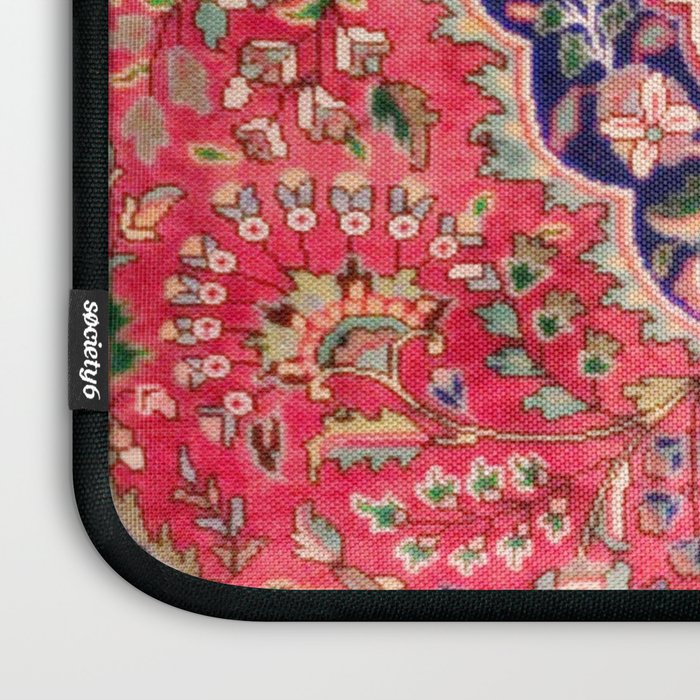 Tabriz Antique Persian Rug Print Laptop Sleeve Gallery Image 3