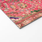 Tabriz Antique Persian Rug Print Welcome Mat Gallery Image 2