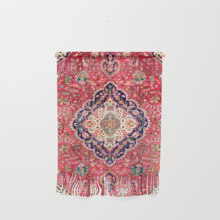 Tabriz Antique Persian Rug Print Wall Hanging Gallery Image 1