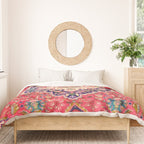 Tabriz Antique Persian Rug Print Duvet Cover Gallery Image 3