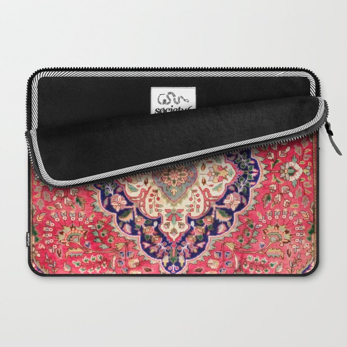 Tabriz Antique Persian Rug Print Laptop Sleeve Gallery Image 2