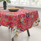 Tabriz Antique Persian Rug Print Tablecloth Gallery Image 3