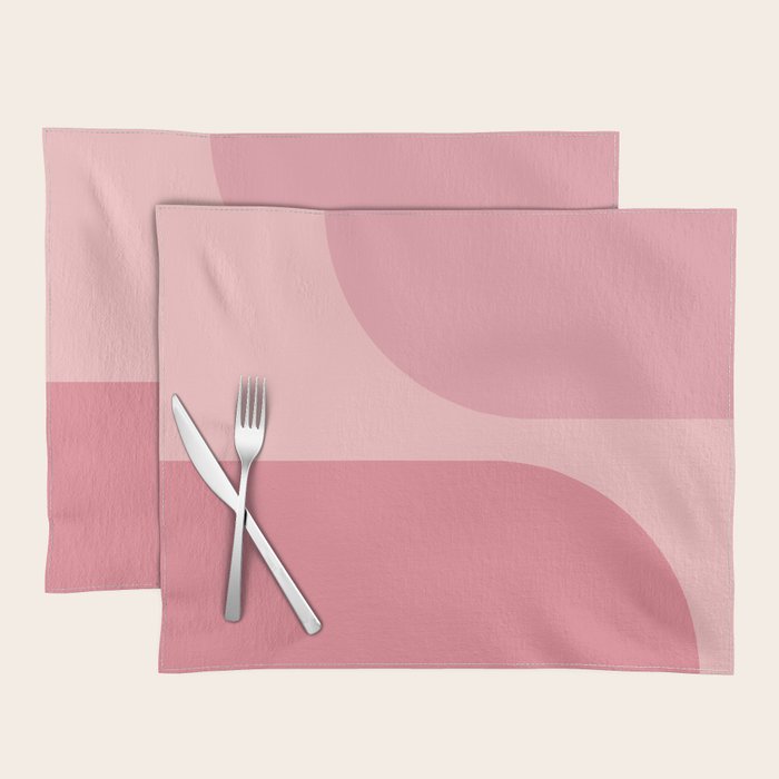 Modern Minimal Arch Abstract V Placemat Gallery Image 1