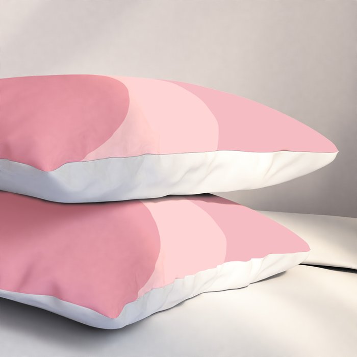 Modern Minimal Arch Abstract V Pillow Sham Gallery Image 3