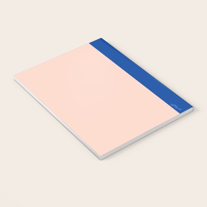 Vote Hand Lettering on Peach Watercolor Background Notebook Gallery Image 3