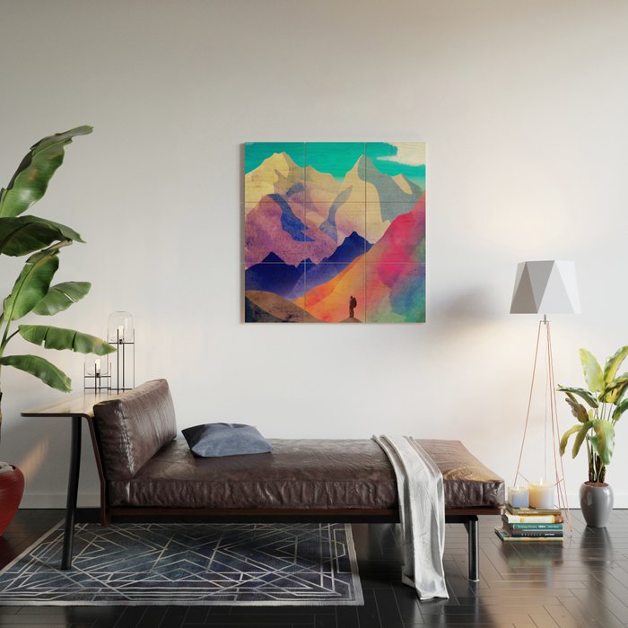 Hiking Wood Wall Art Gallery Image 2