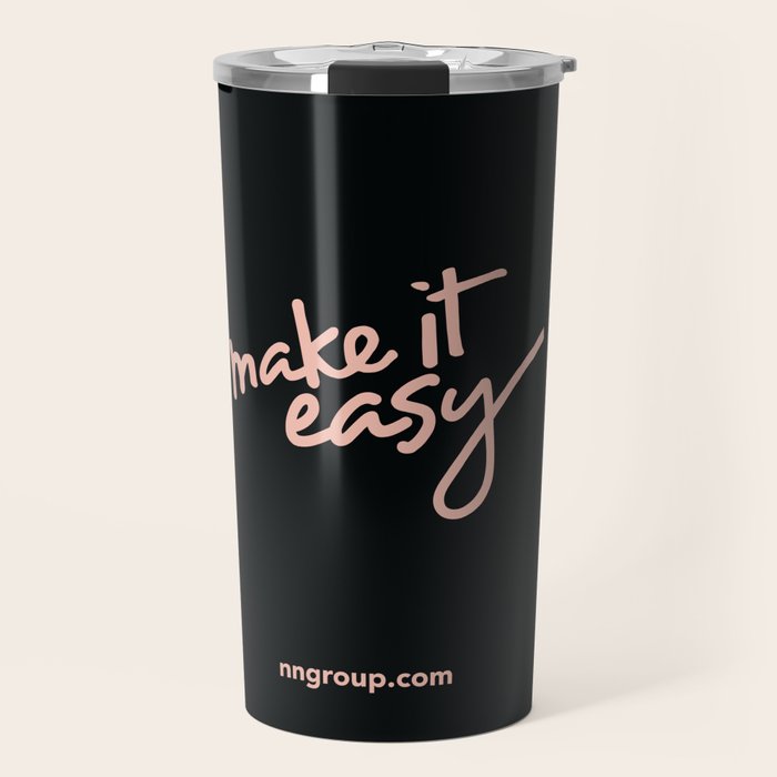 Make It Easy Travel Mug Gallery Image 1