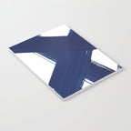 Indigo Abstract Brush Strokes | No. 3 Notebook Gallery Image 3