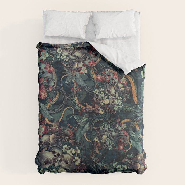 Skulls and Snakes Duvet Cover Gallery Image 1