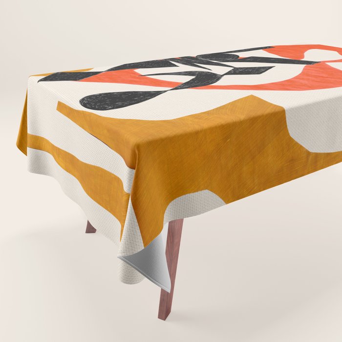 Orange Jinn Tablecloth Gallery Image 1