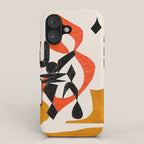 Orange Jinn iPhone Case Gallery Image 1