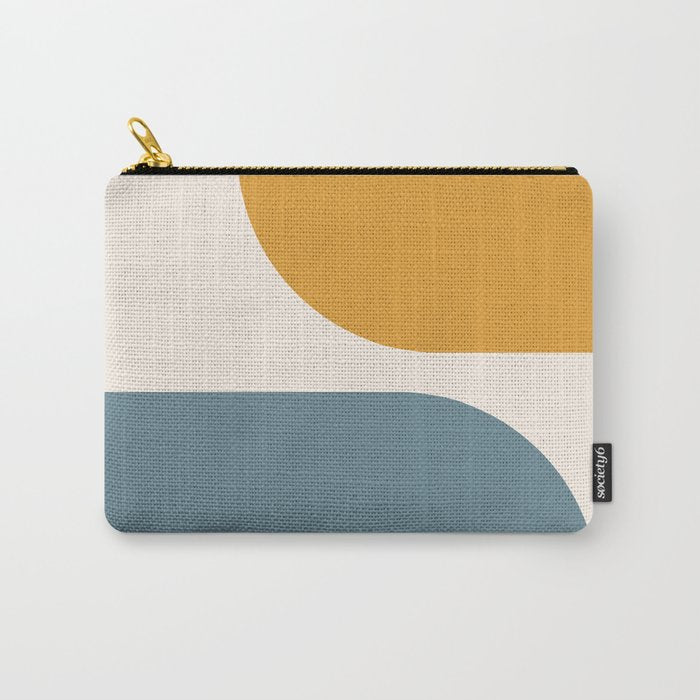 Modern Minimal Arch Abstract LXVIII Carry All Pouch Gallery Image 1