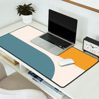 Modern Minimal Arch Abstract LXVIII Desk Mat Gallery Image 2