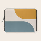 Modern Minimal Arch Abstract LXVIII Laptop Sleeve Gallery Image 1