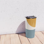 Modern Minimal Arch Abstract LXVIII Travel Mug Gallery Image 4