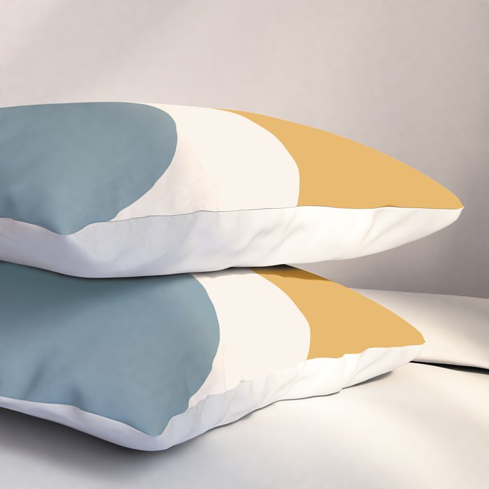Modern Minimal Arch Abstract LXVIII Pillow Sham Gallery Image 3