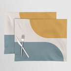 Modern Minimal Arch Abstract LXVIII Placemat Gallery Image 1
