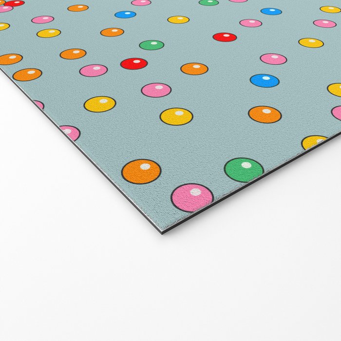 Unicorn Gumball Poop Welcome Mat Gallery Image 2