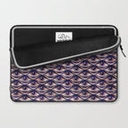Hypnotized - vintage violet  Laptop Sleeve Gallery Image 2