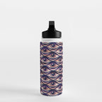 Hypnotized - vintage violet  Water Bottle Gallery Image 3