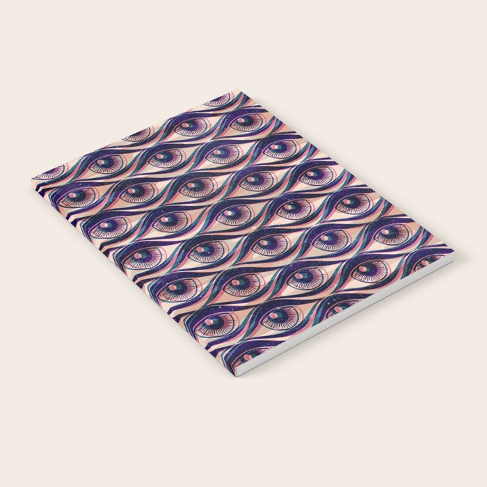 Hypnotized - vintage violet  Notebook Gallery Image 1