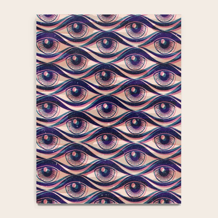 Hypnotized - vintage violet  Notebook Gallery Image 4