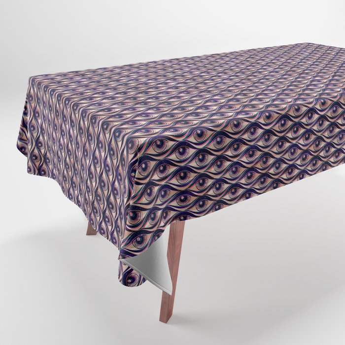 Hypnotized - vintage violet  Tablecloth Gallery Image 1