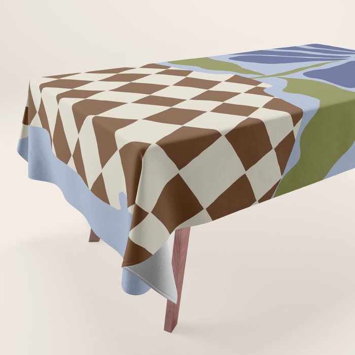 Big blooming flowerpot  Tablecloth Gallery Image 1
