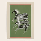 Horses in Stripes Poster Gallery Image 4