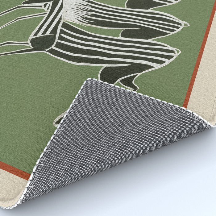 Horses in Stripes Rug Gallery Image 4