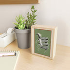 Horses in Stripes Mini Art Print Gallery Image 2
