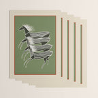 Horses in Stripes Wrapping Paper Gallery Image 3