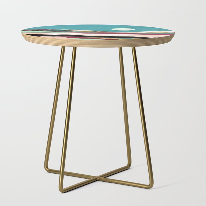 Teal Sky Side Table Gallery Image 1