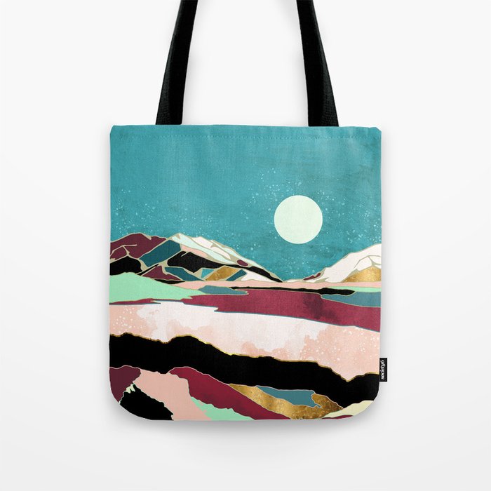 Teal Sky Tote Bag Gallery Image 1