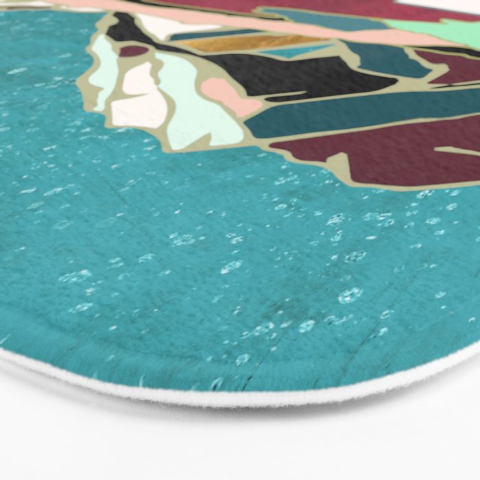 Teal Sky Bath Mat Gallery Image 3