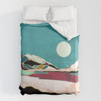 Teal Sky Duvet Cover Gallery Image 6