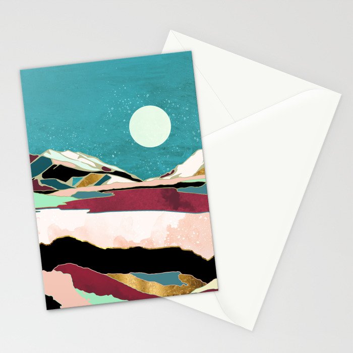 Teal Sky Stationery Card Gallery Image 2