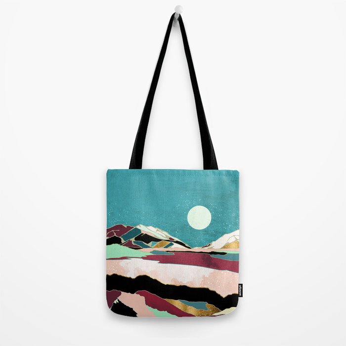 Teal Sky Tote Bag Gallery Image 2