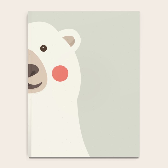 Polar Bear, Animal Portrait Notebook Gallery Image 4