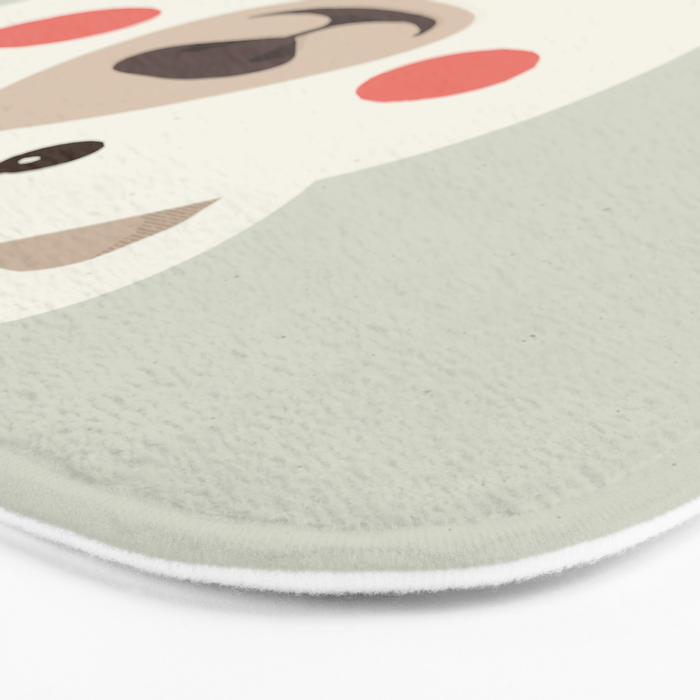 Polar Bear, Animal Portrait Bath Mat Gallery Image 3