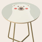 Polar Bear, Animal Portrait Side Table Gallery Image 2