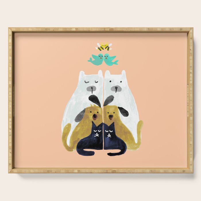 Let's get together Serving Tray Gallery Image 1