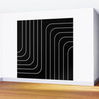 Searching (black) Wall Mural Gallery Image 2