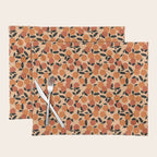 Seamless Citrus Pattern / Oranges Placemat Gallery Image 1