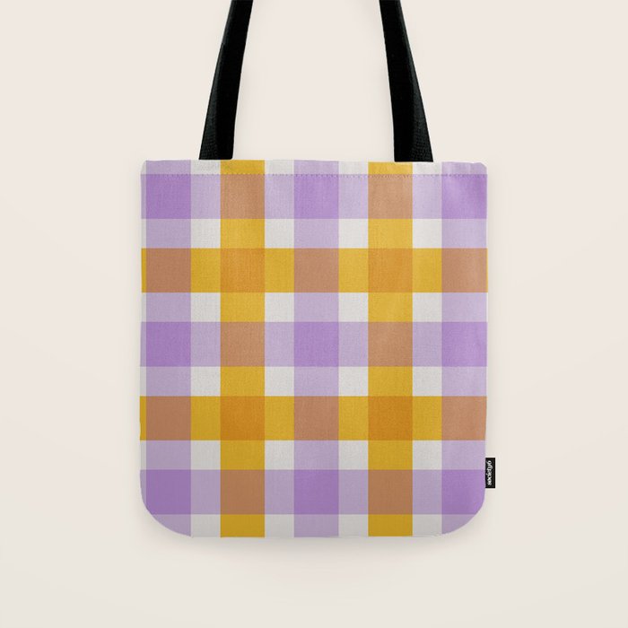 Soothing Geometric Blocks PY Tote Bag Gallery Image 1