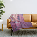 Moontime Glitches Throw Blanket Gallery Image 1