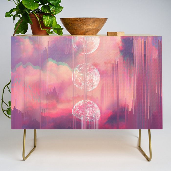 Moontime Glitches Credenza Gallery Image 1