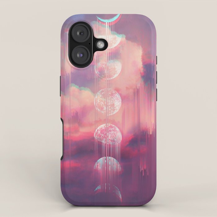 Moontime Glitches iPhone Case Gallery Image 1
